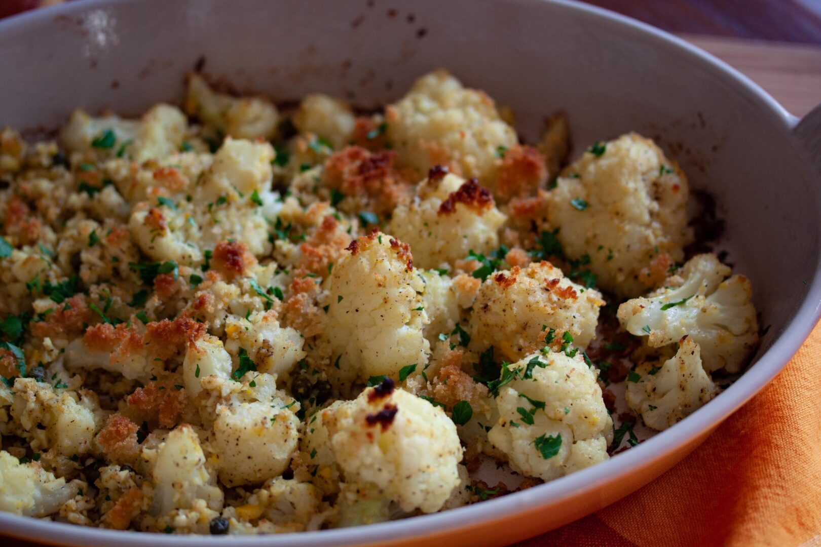cauliflower polonaise cauliflower polonaise