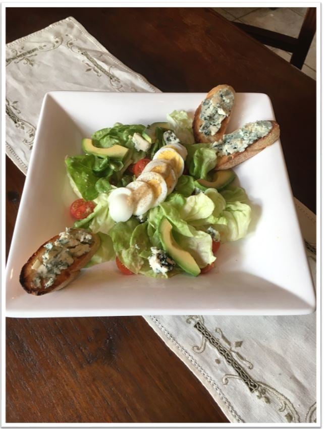 Vegetarian Cobb Salad Vegetarian Cobb Salad