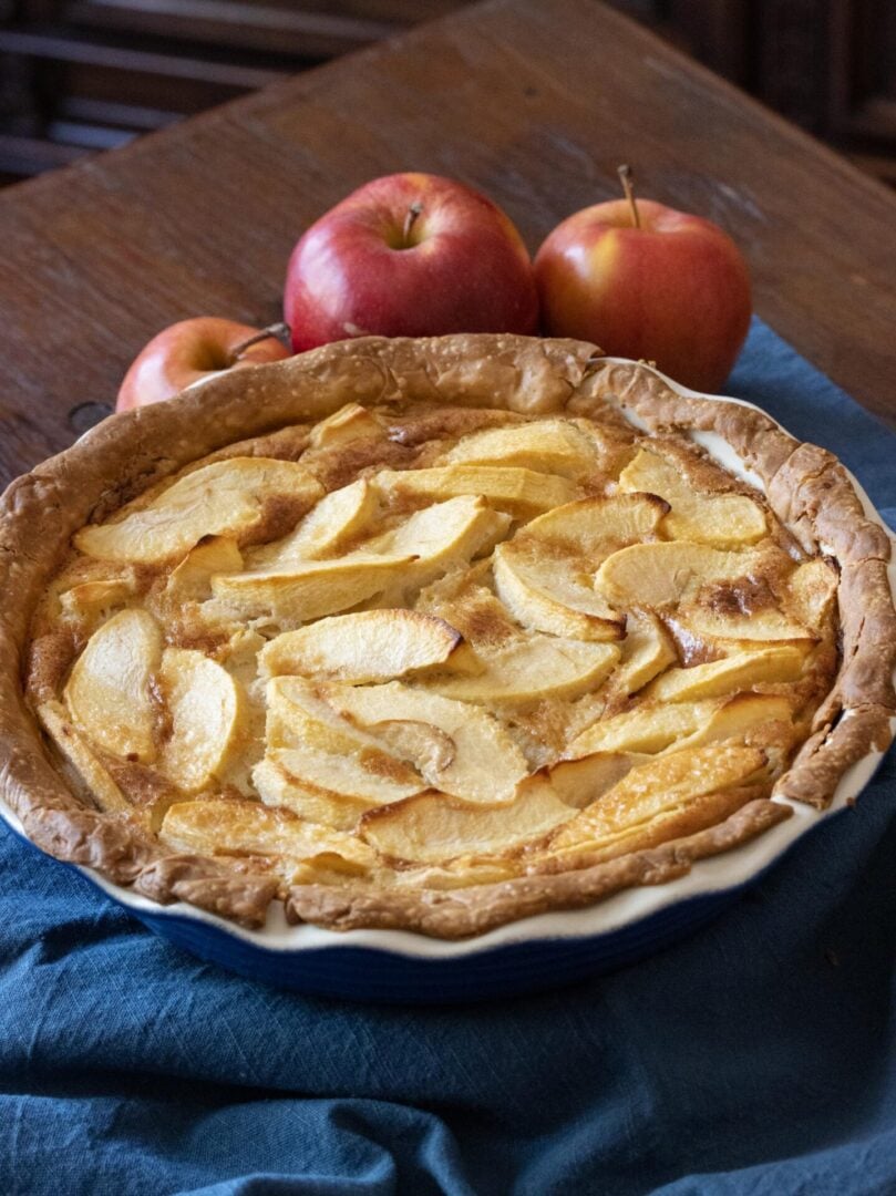 Apple pie - French Apple Tart Normande Apple pie - French Apple Tart Normande