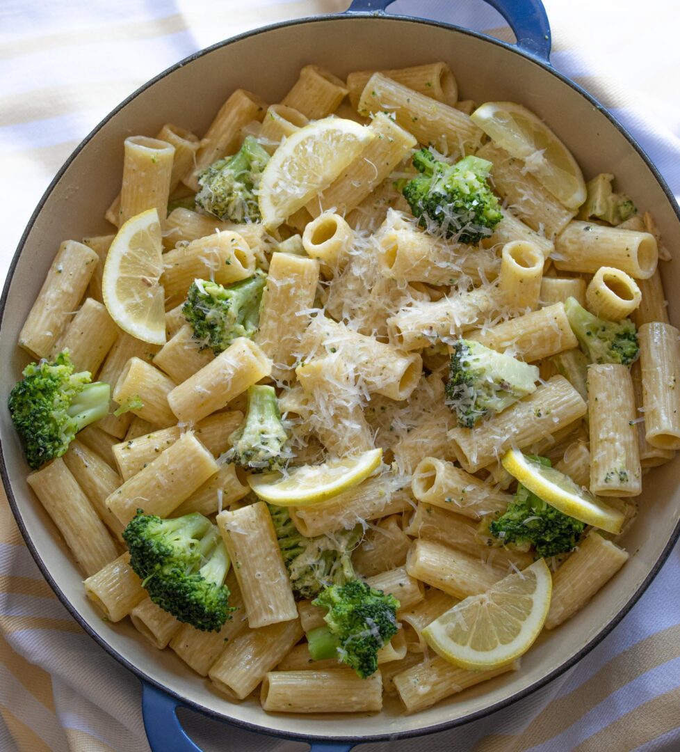 broccoli with lemon rigatoni broccoli with lemon rigatoni