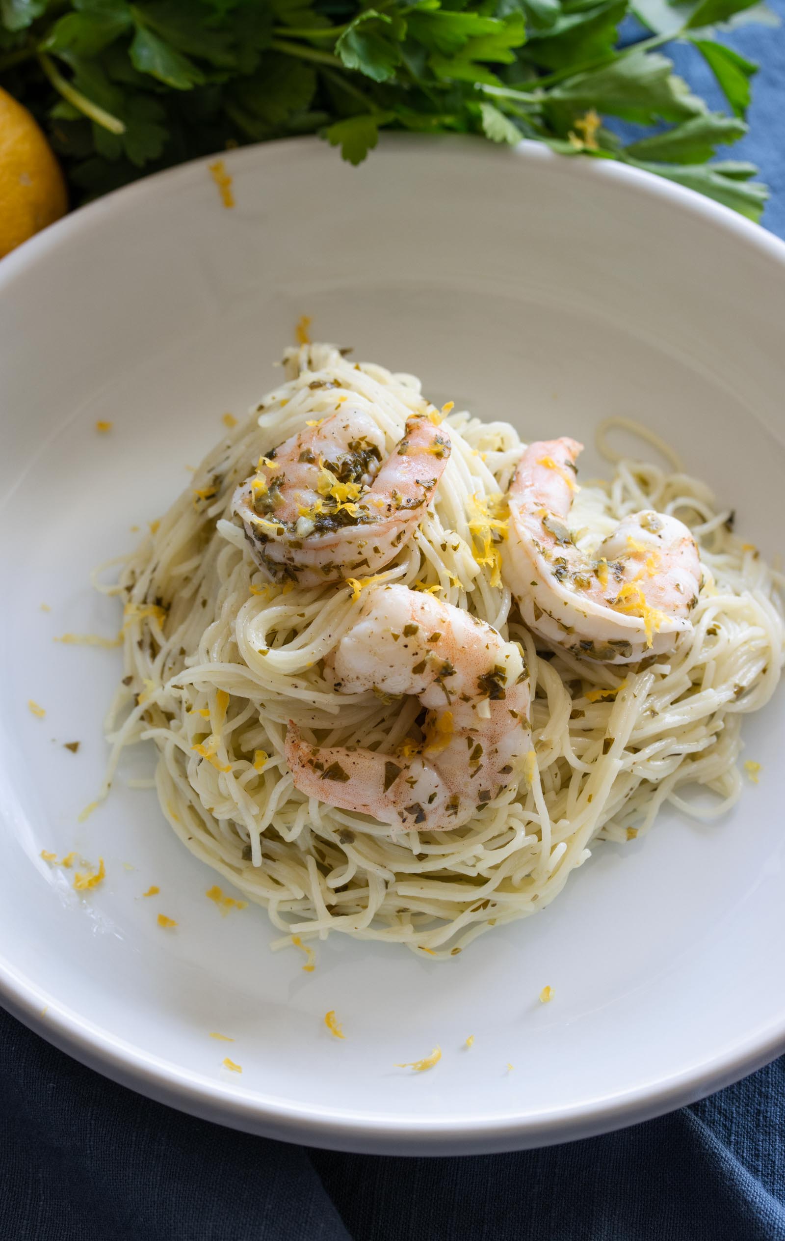 Creamy Lemon Shrimp Scampi Pasta Creamy Lemon Shrimp Scampi Pasta