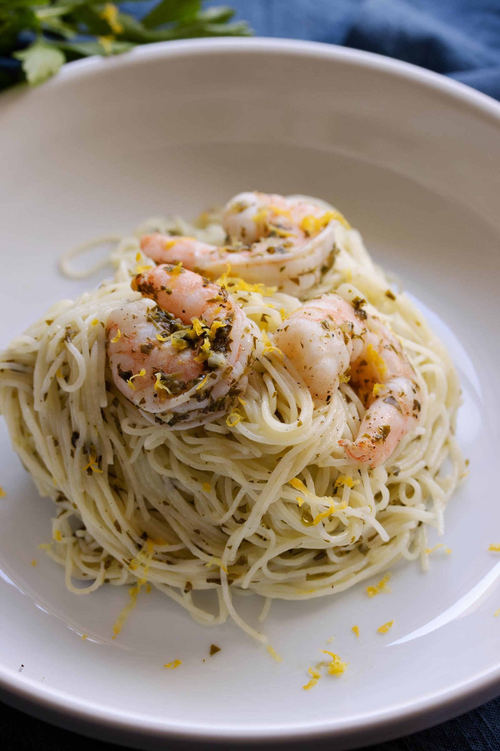 Creamy Lemon Shrimp Scampi Pasta Creamy Lemon Shrimp Scampi Pasta