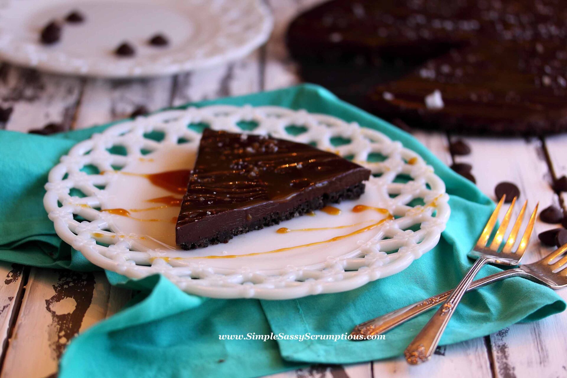 Dark Chocolate Ganache Tart dark chocolate ganache tart