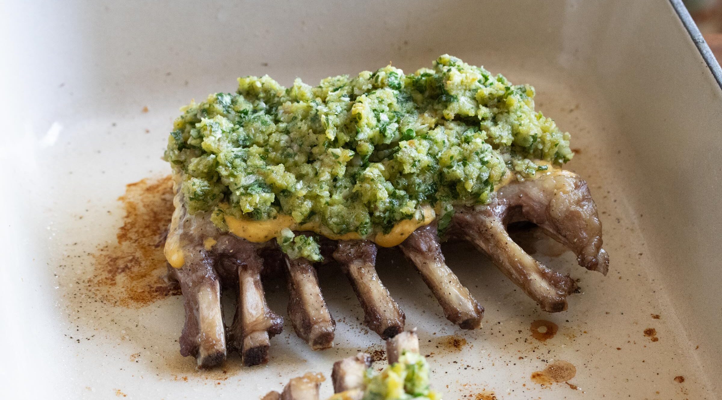 Rack of Lamb with Parsley Rack of Lamb with Parsley