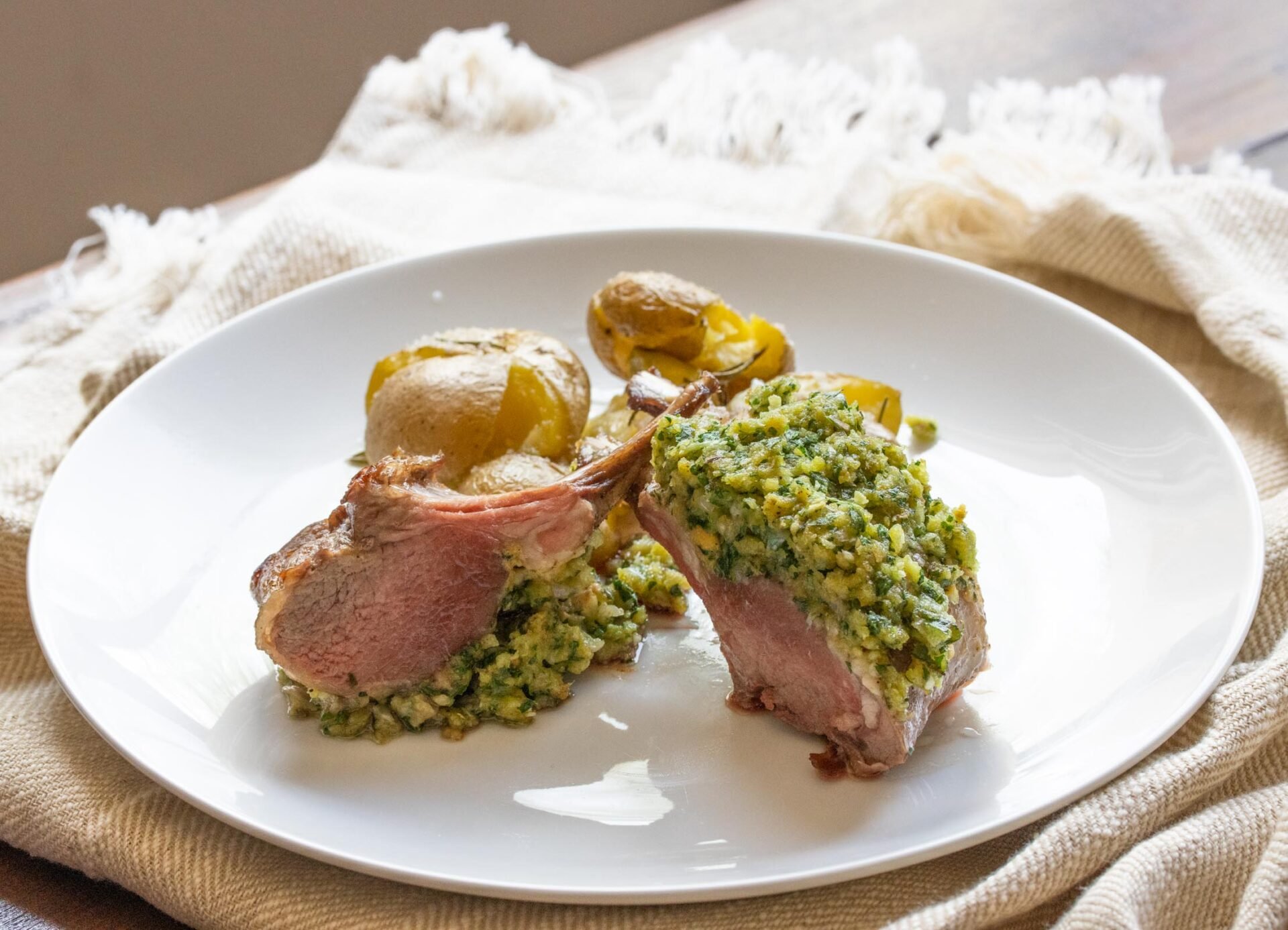Rack of Lamb with Parsley