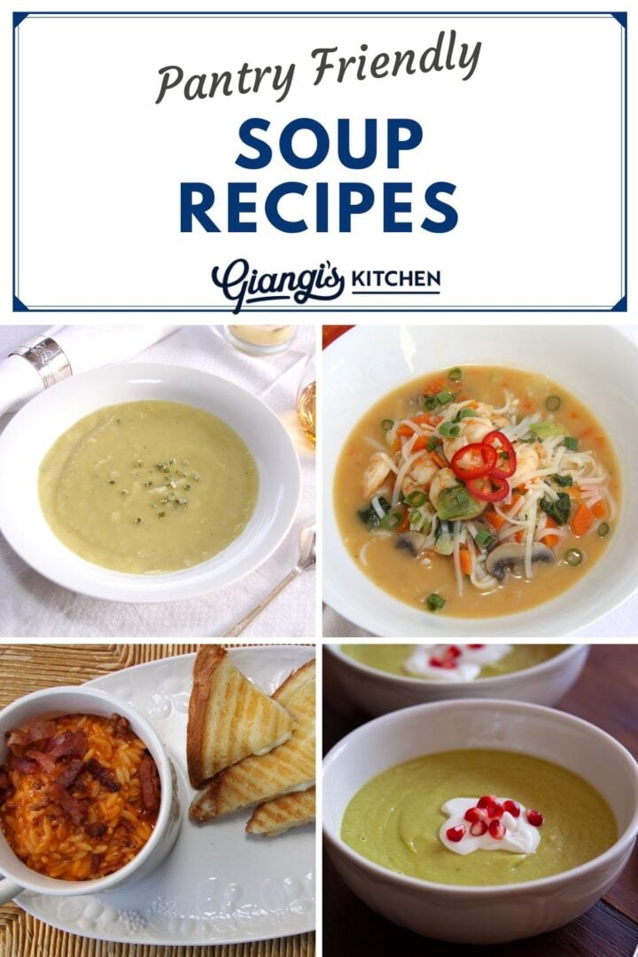 Pantry Friendly Soups Recipes