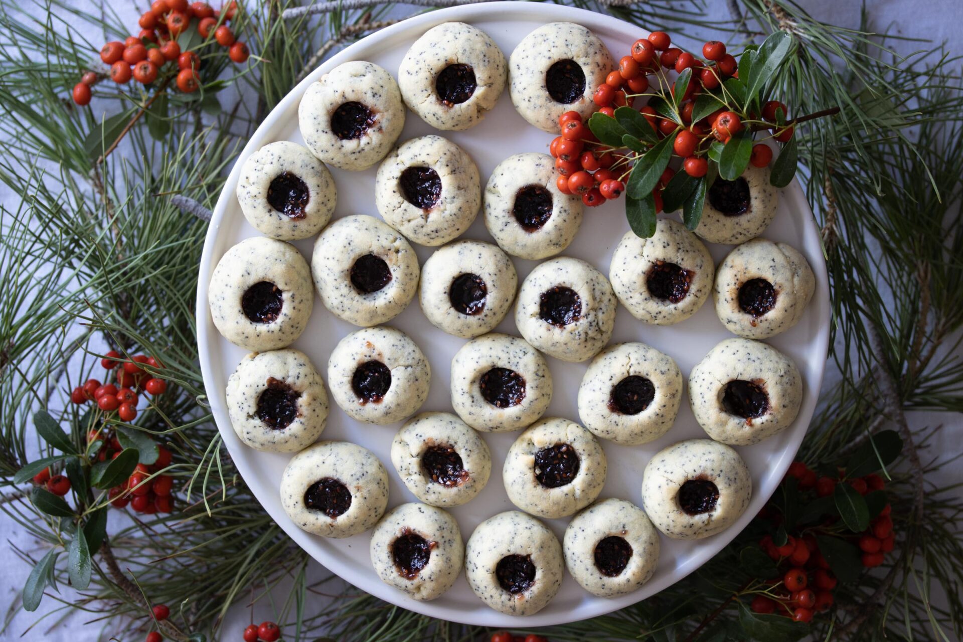 Poppy Seed Thumbprints Cookies Poppy Seed Thumbprints Cookies