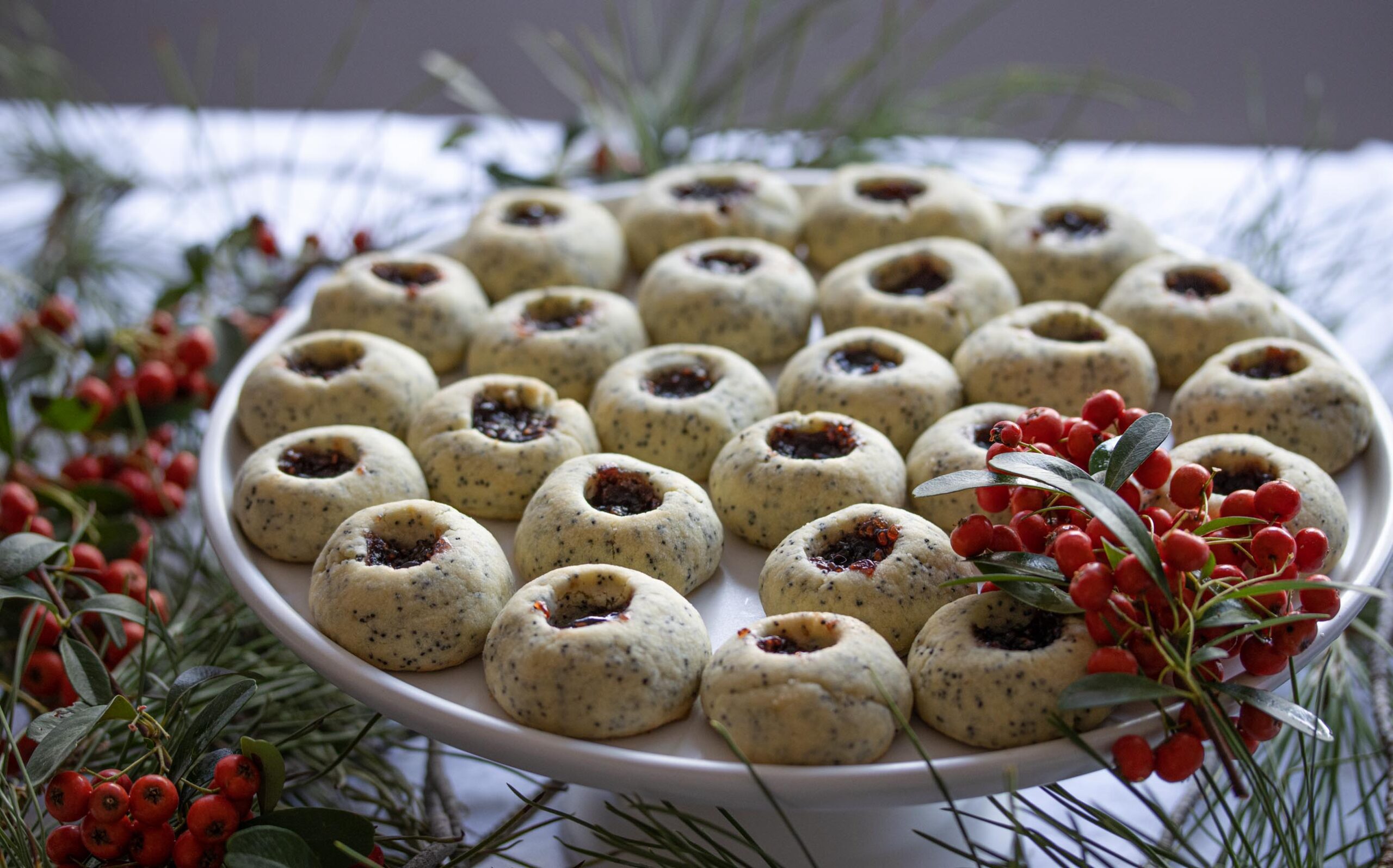 Poppy Seed Thumbprints Cookies Poppy Seed Thumbprints Cookies