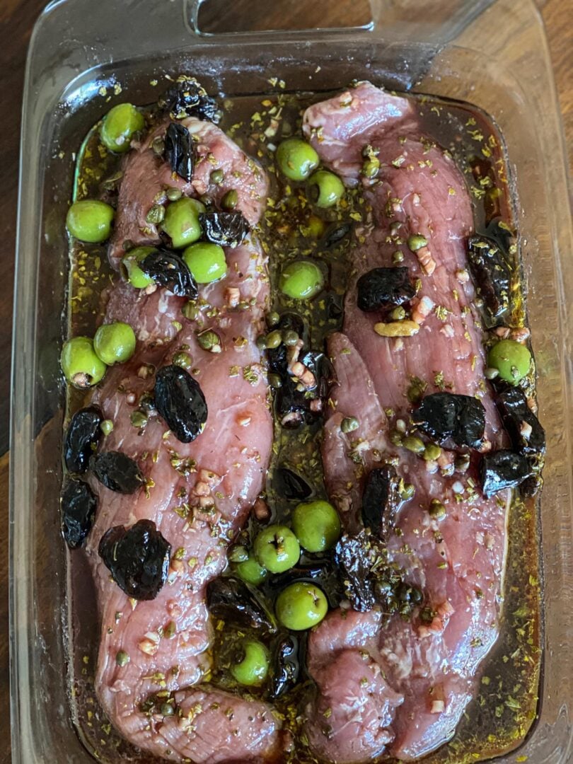 Pork Marbella pork marbella
