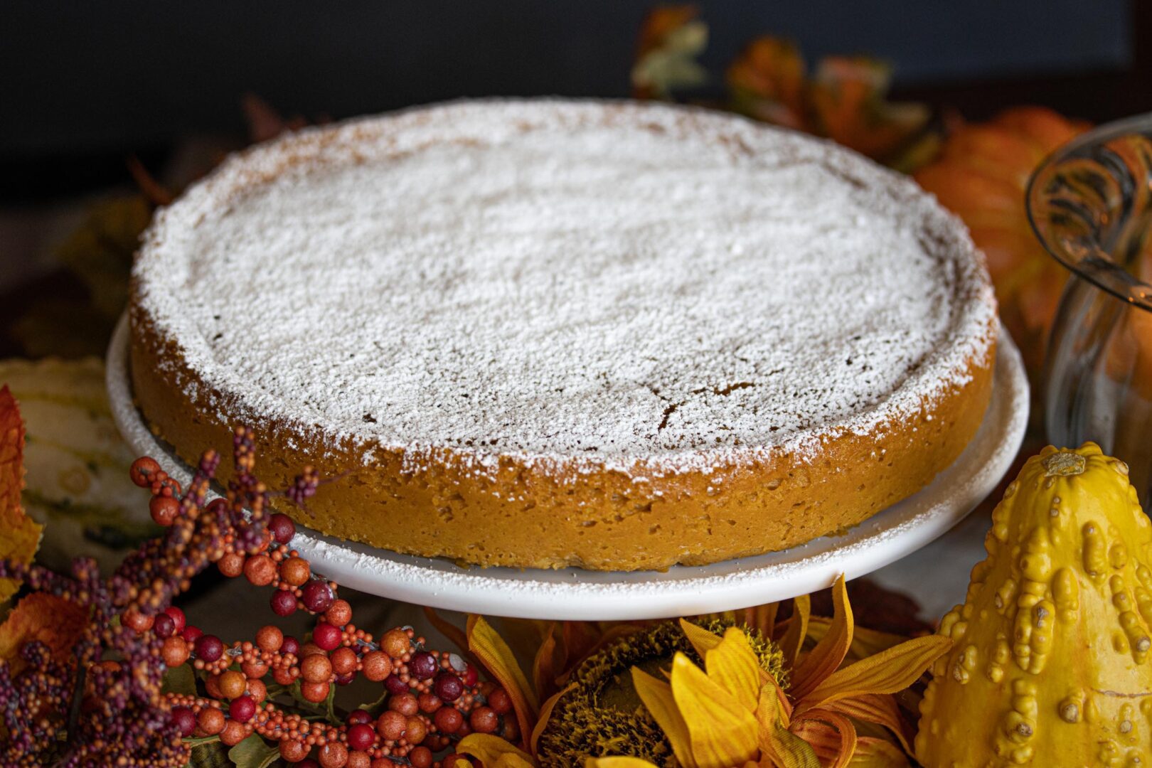 Pumpkin-White Chocolate Souffle Cake. Pumpkin-White Chocolate Souffle Cake.