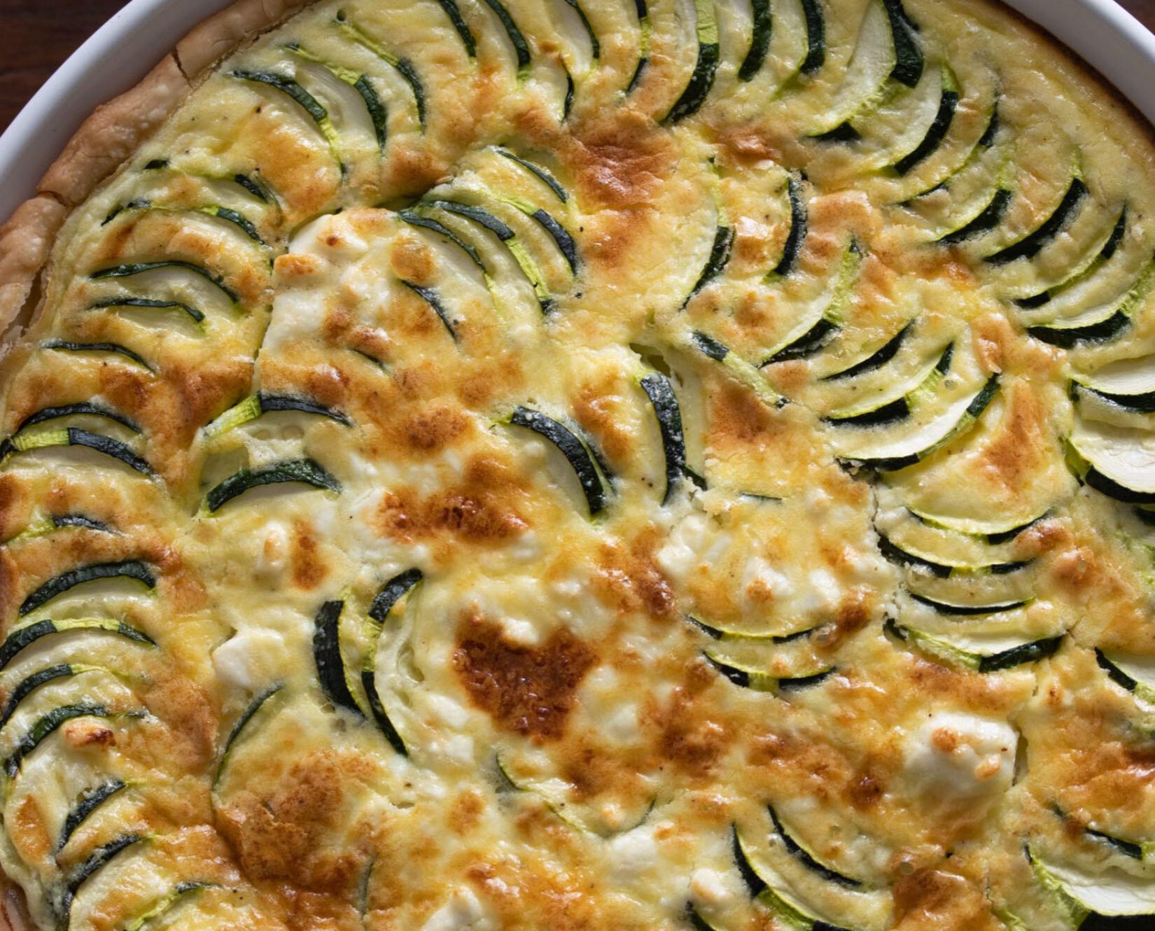 zucchini feta cheese quiche zucchini feta cheese quiche